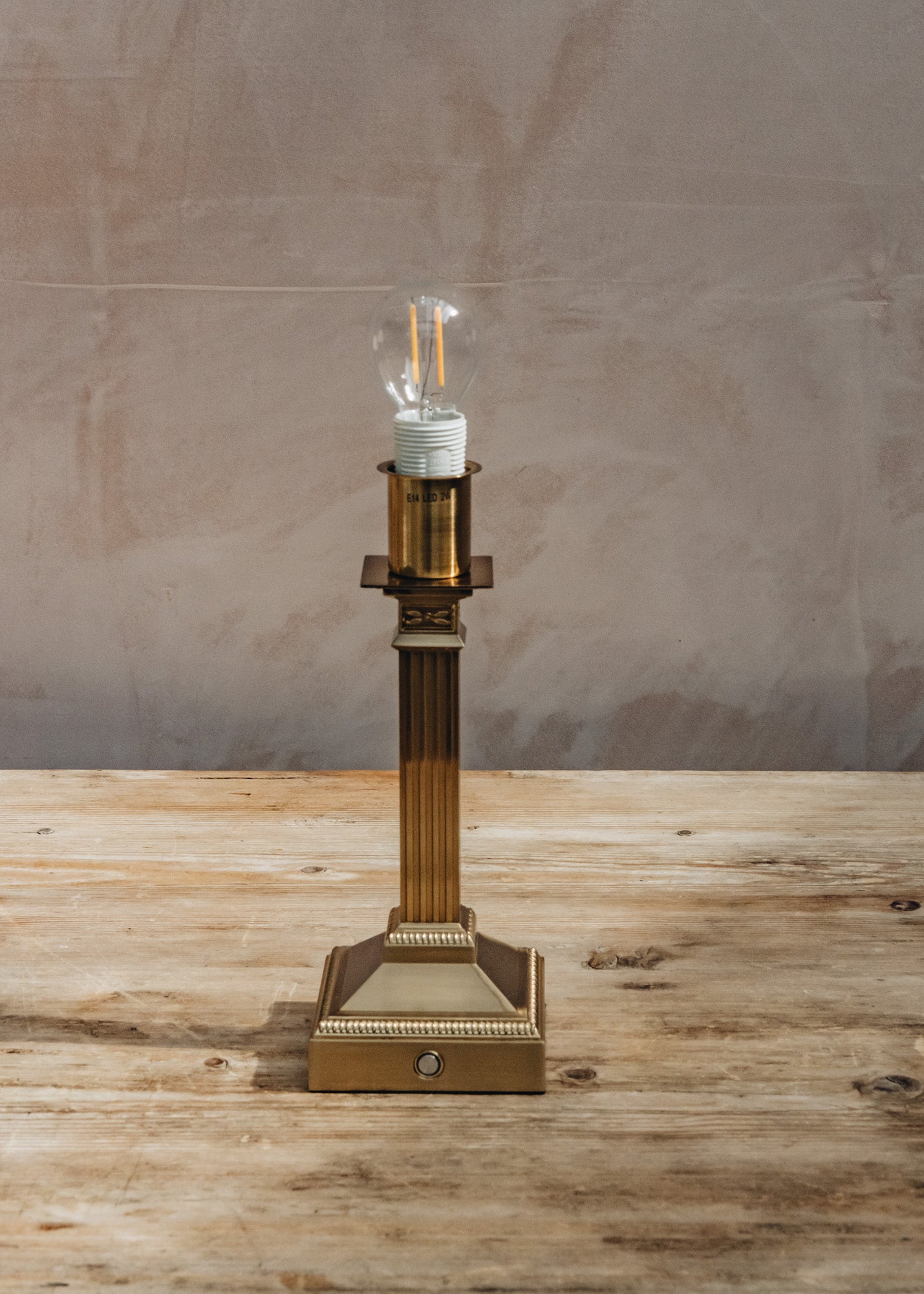 Pooky Rechargeable Freya Brass Table Lamp