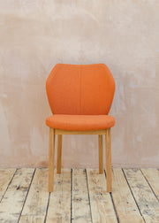 Toby Dining Chair in Orange Facet
