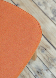 Richard Stamp Toby Dining Chair in Orange Facet