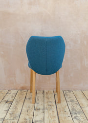 Richard Stamp Toby Dining Chair in Petrol Facet