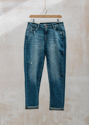 DL-1961 Denim Riley Boyfriend Jeans in Adams