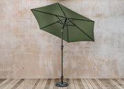 Riva Round Parasol in Olive (2.5m)