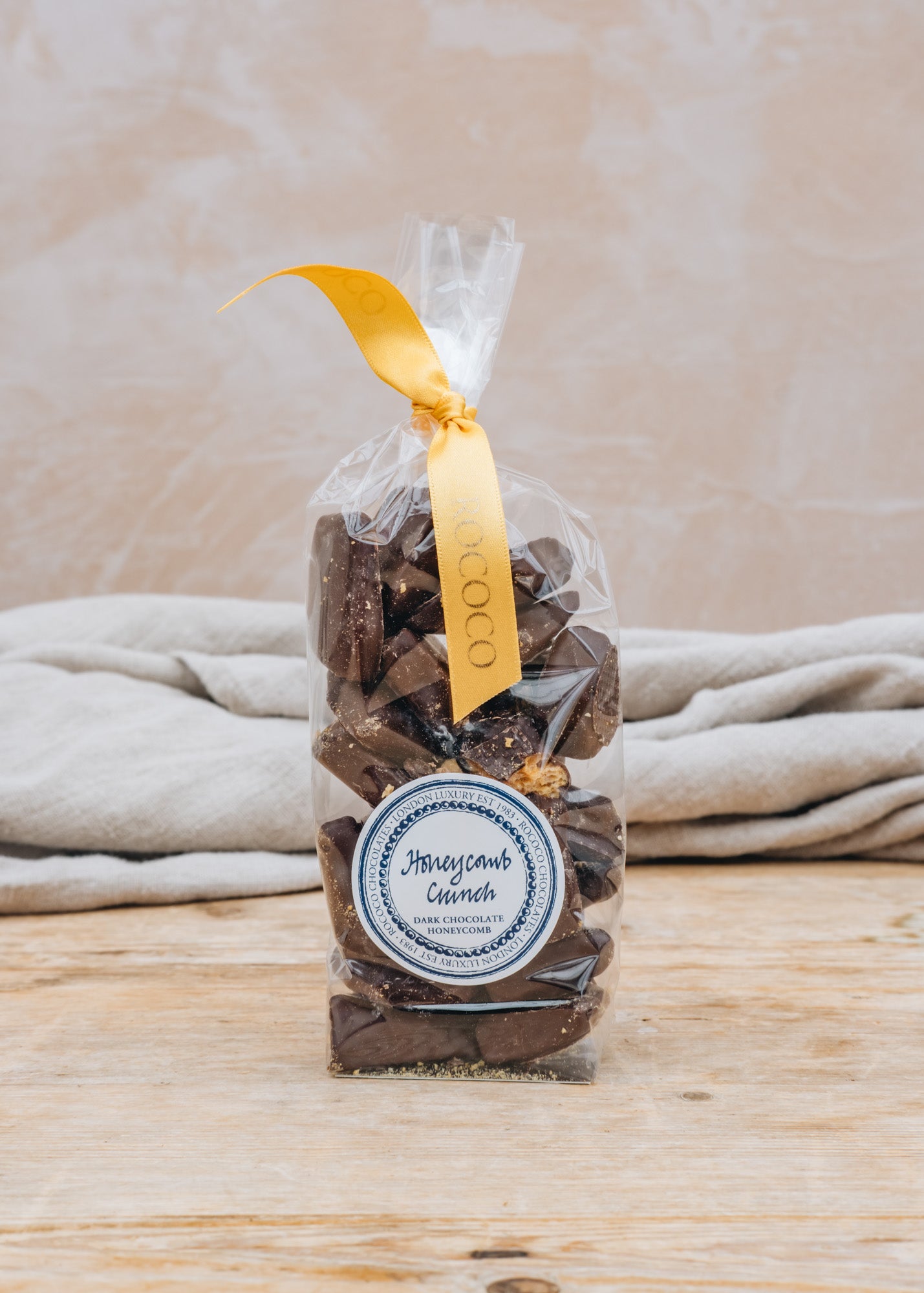 Rococo Dark Chocolate Honeycomb Crunch, 150g