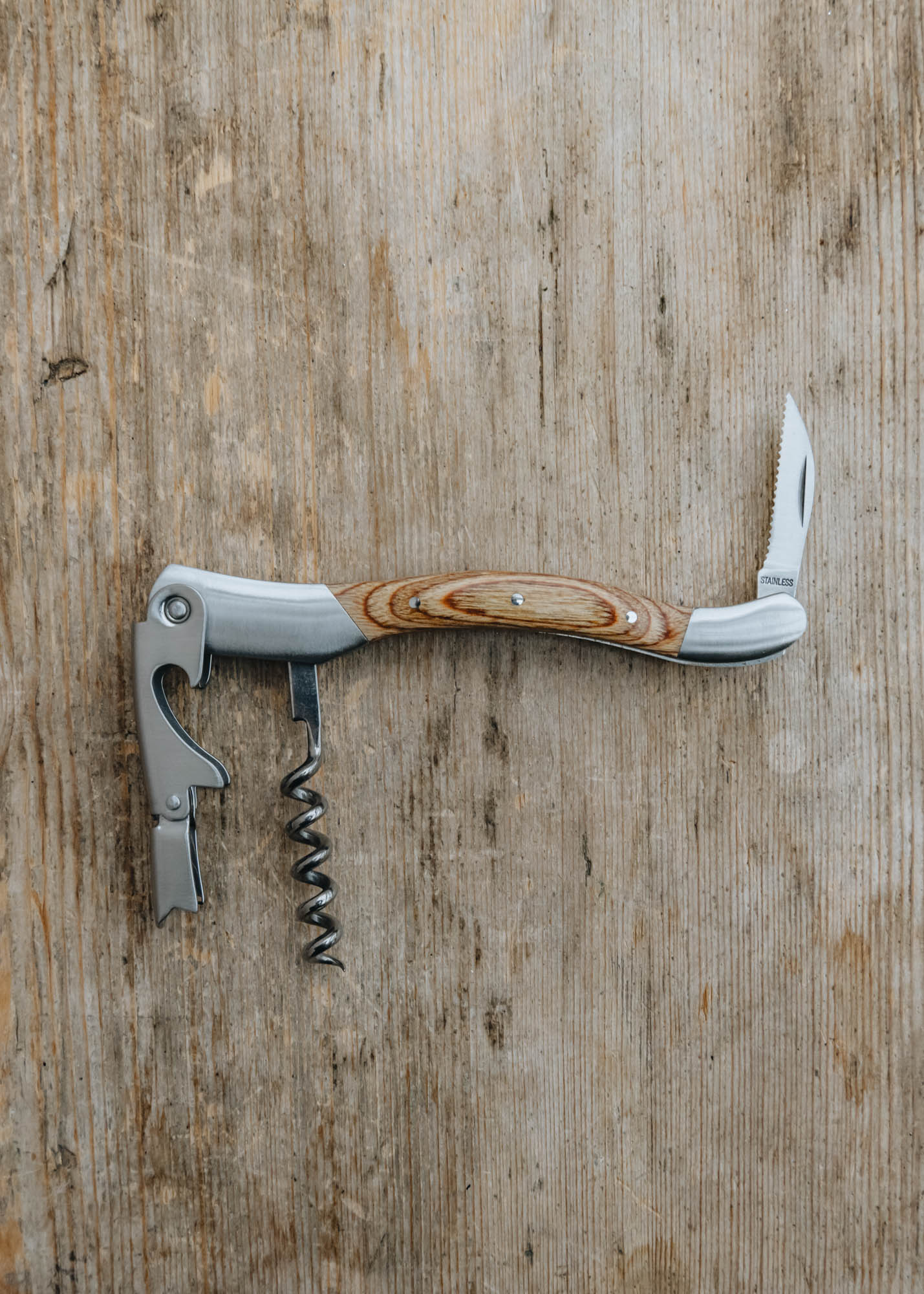 Natalini Legnoart Roero Sommelier Corkscrew