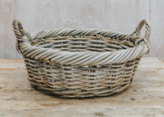Round Kubu Basket with Twisted Rim