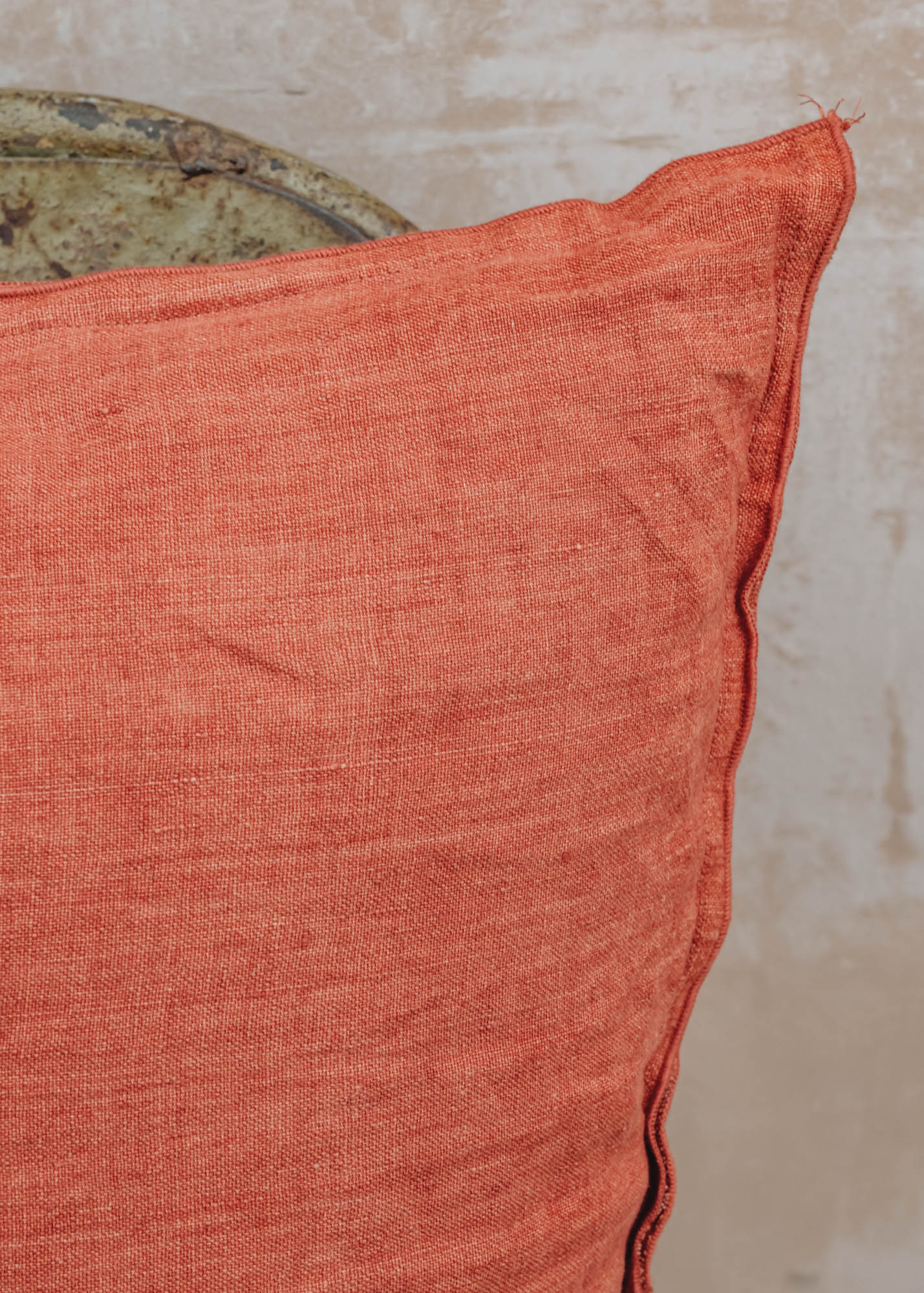 Bungalow Ruby Linen Cushion