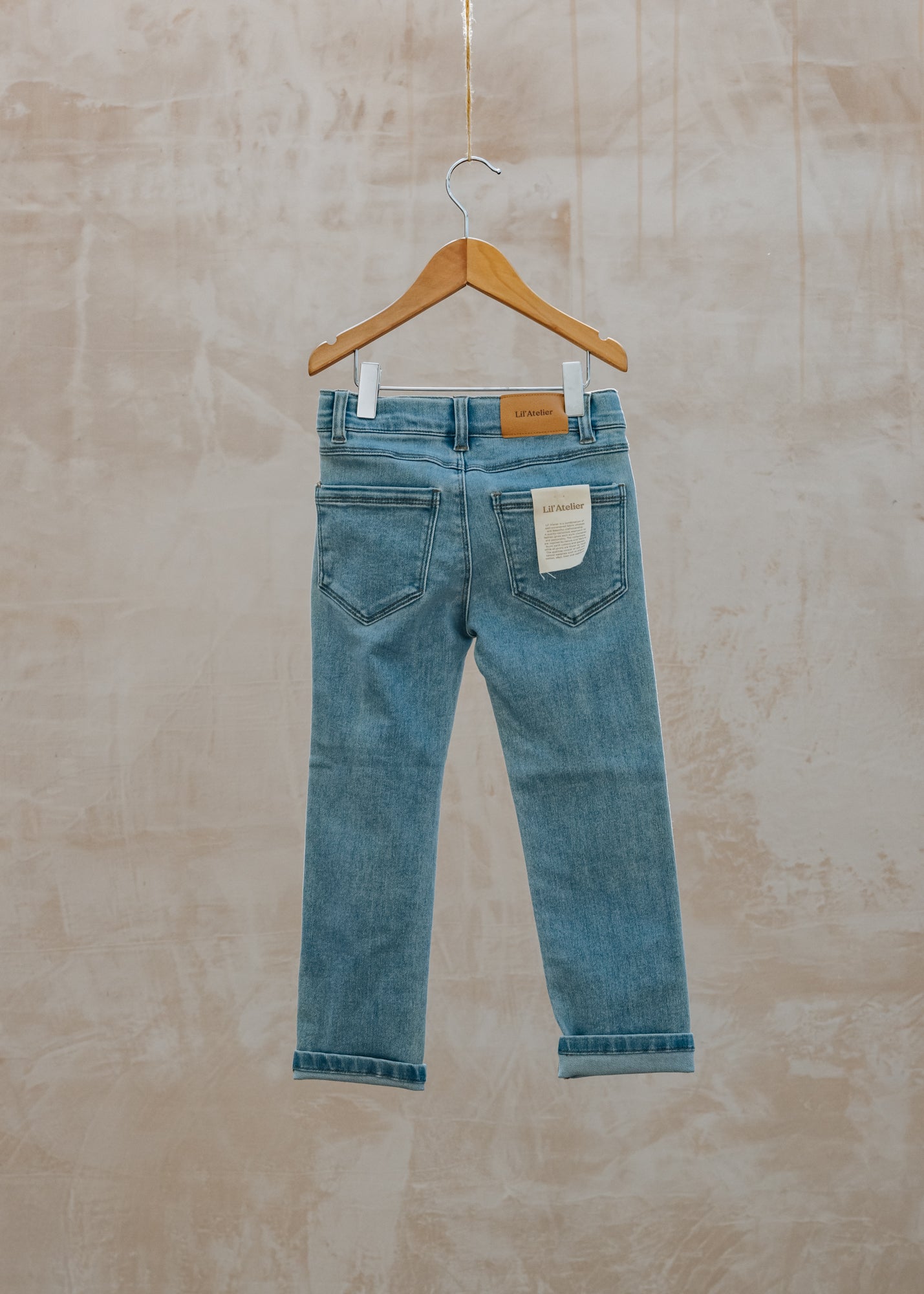 Lil' Atelier Children's Ryan Mini Jeans in Blue Denim