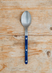 Vintage Bistrot Soup Spoon in Navy Blue