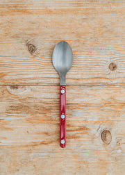 Vintage Bistrot Teaspoon in Burgundy