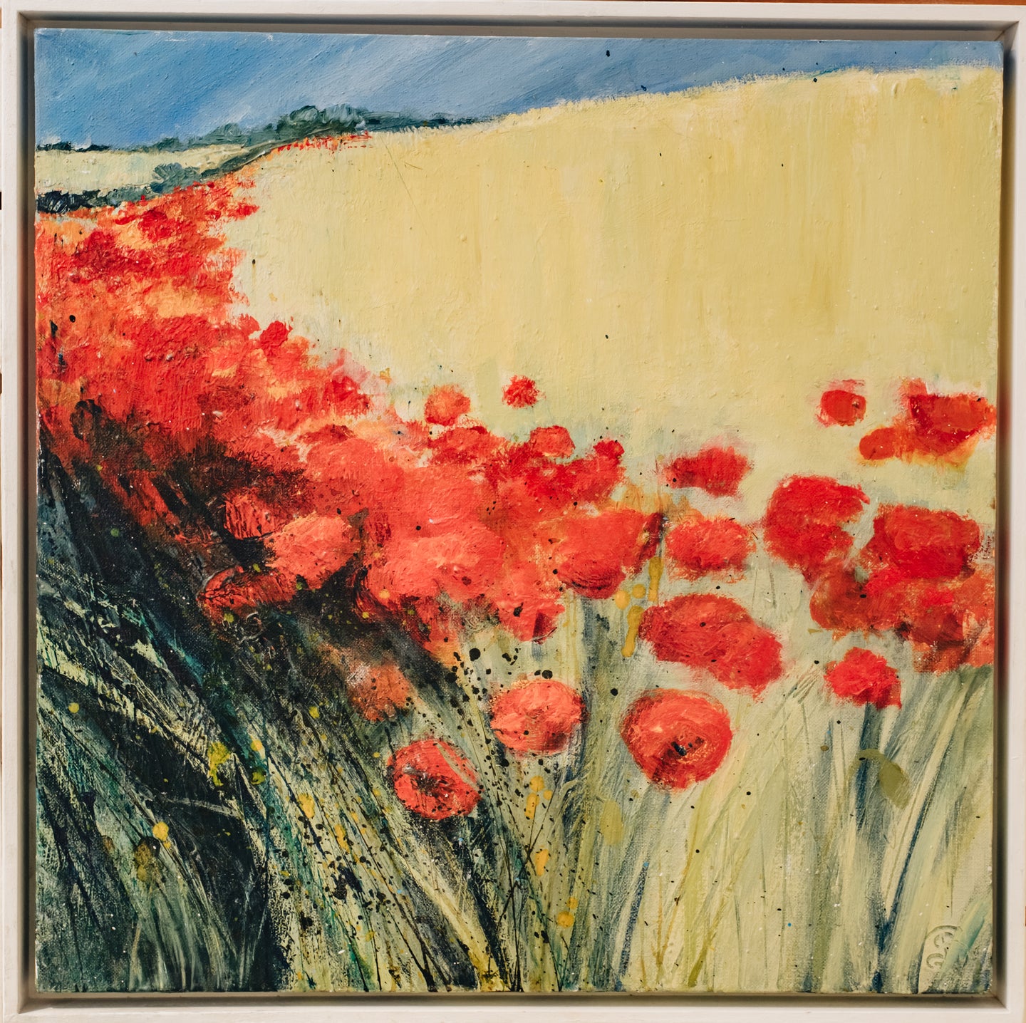 Burford Gallery Poppies By The Lane