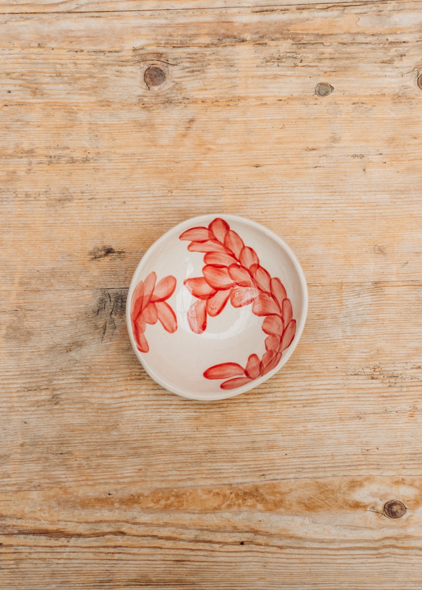 Wonki Ware Salt Pot in Pimento Vine