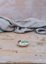 Salt Pot in Green Vine