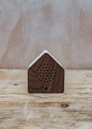 Satellite Nightingale Bird Song Box in Walnut