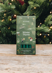 Burford Garden Co. St Eval Winter Thyme Scented Mini Dinner Candles