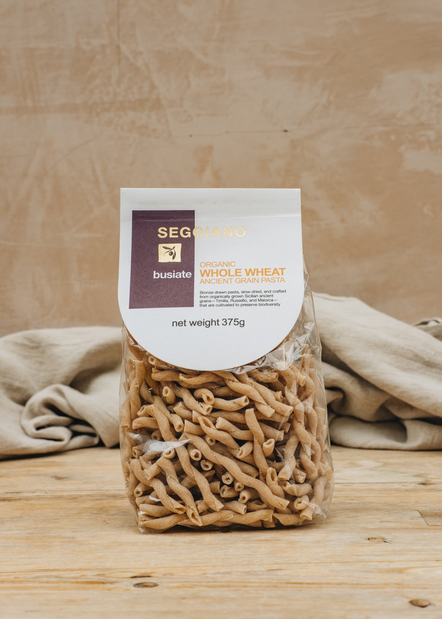 Wholewheat Busiate, 375g