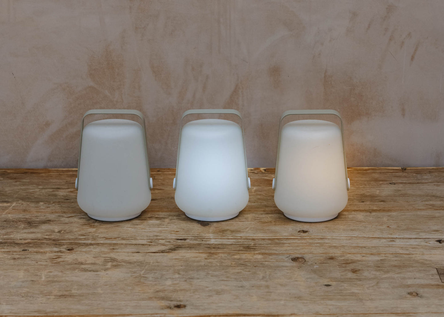 Fermob Set of Three Balad Lamps in Grey