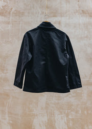 Yarmouth Oilskins Yarmouth Oilskins Shawl Collar Smock in Indigo