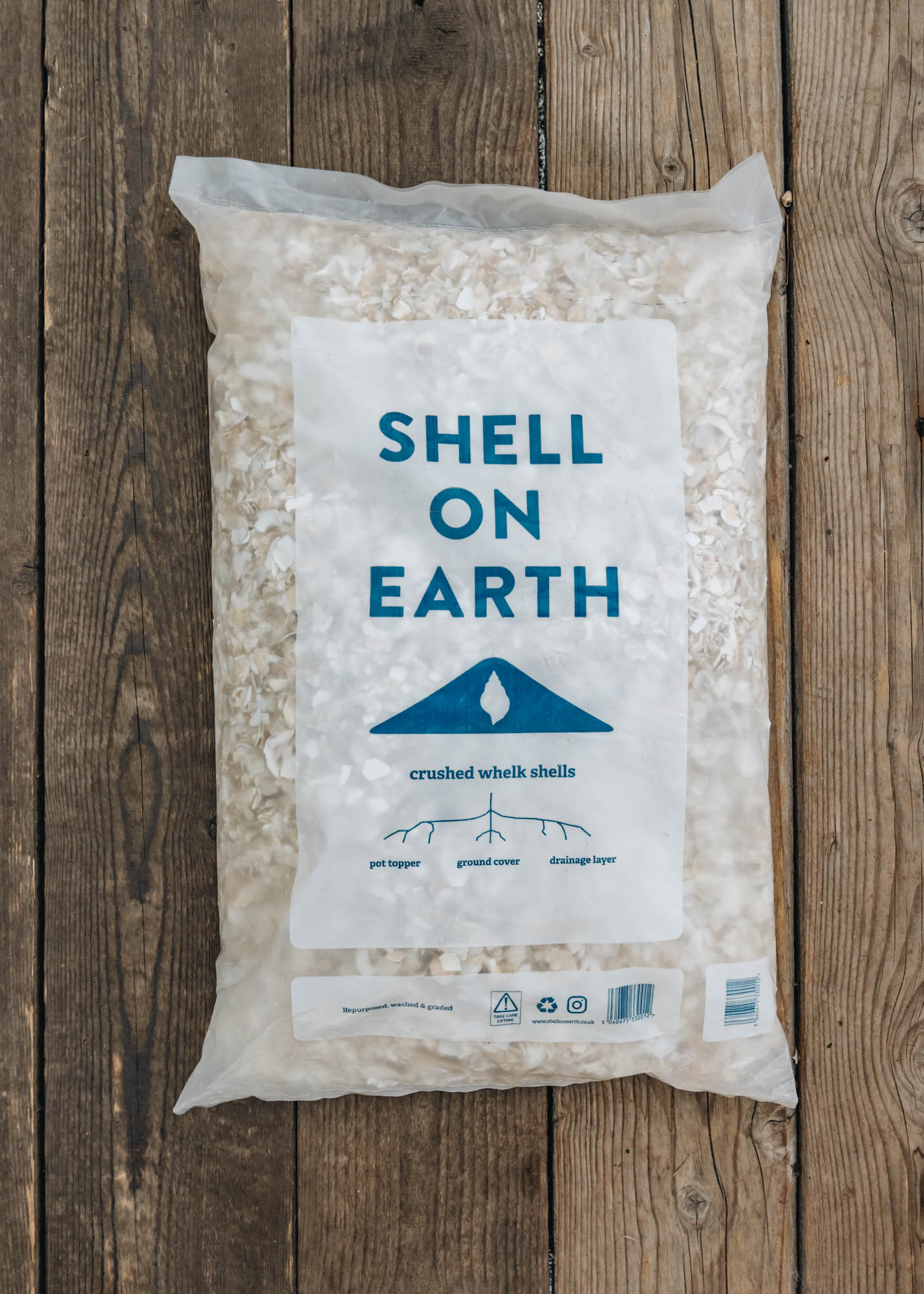Shell on Earth Crushed Whelk Shells, 11kg
