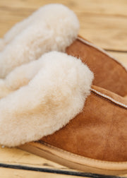 Shepherd of Sweden Women's Jessica Slippers in Chestnut
