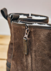 Shepherd of Sweden Women's Serena Boots in Brown Suede