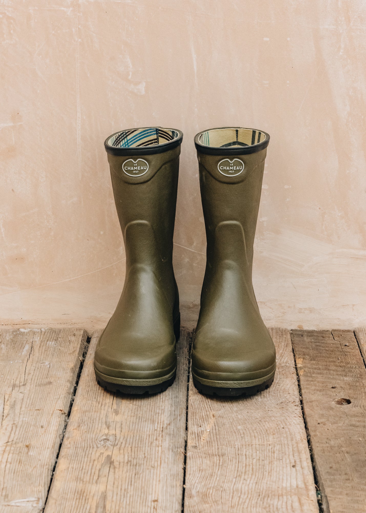 Le Chameau Mens Short Warm Wellies Le Chameau Wellies Chameau Boots Chelford Farm Supplies