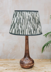 Pooky Lighting Eileen Table Lamp in Dark Wood