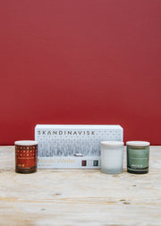 Nordic Winter Candle Gift Set