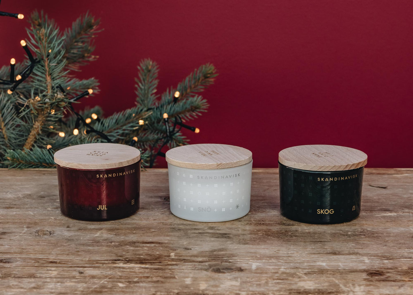 Winter Spirit Scented Candle gift Set