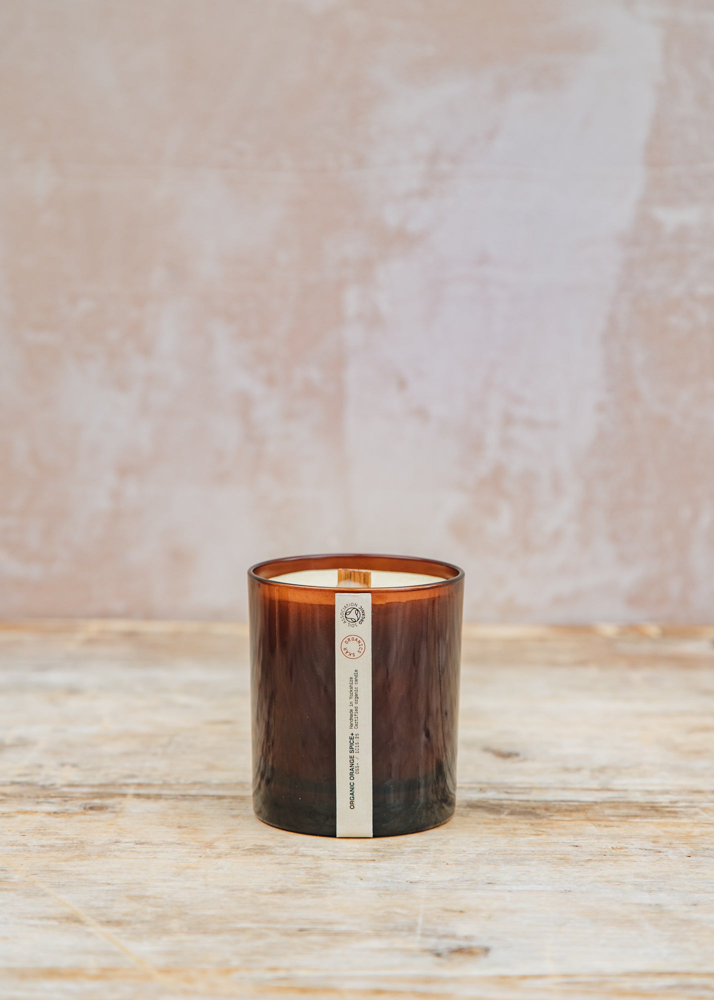 Skär Organics Scented Candle in Orange Spice, 200g