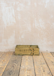 Small Bushel Box in Green