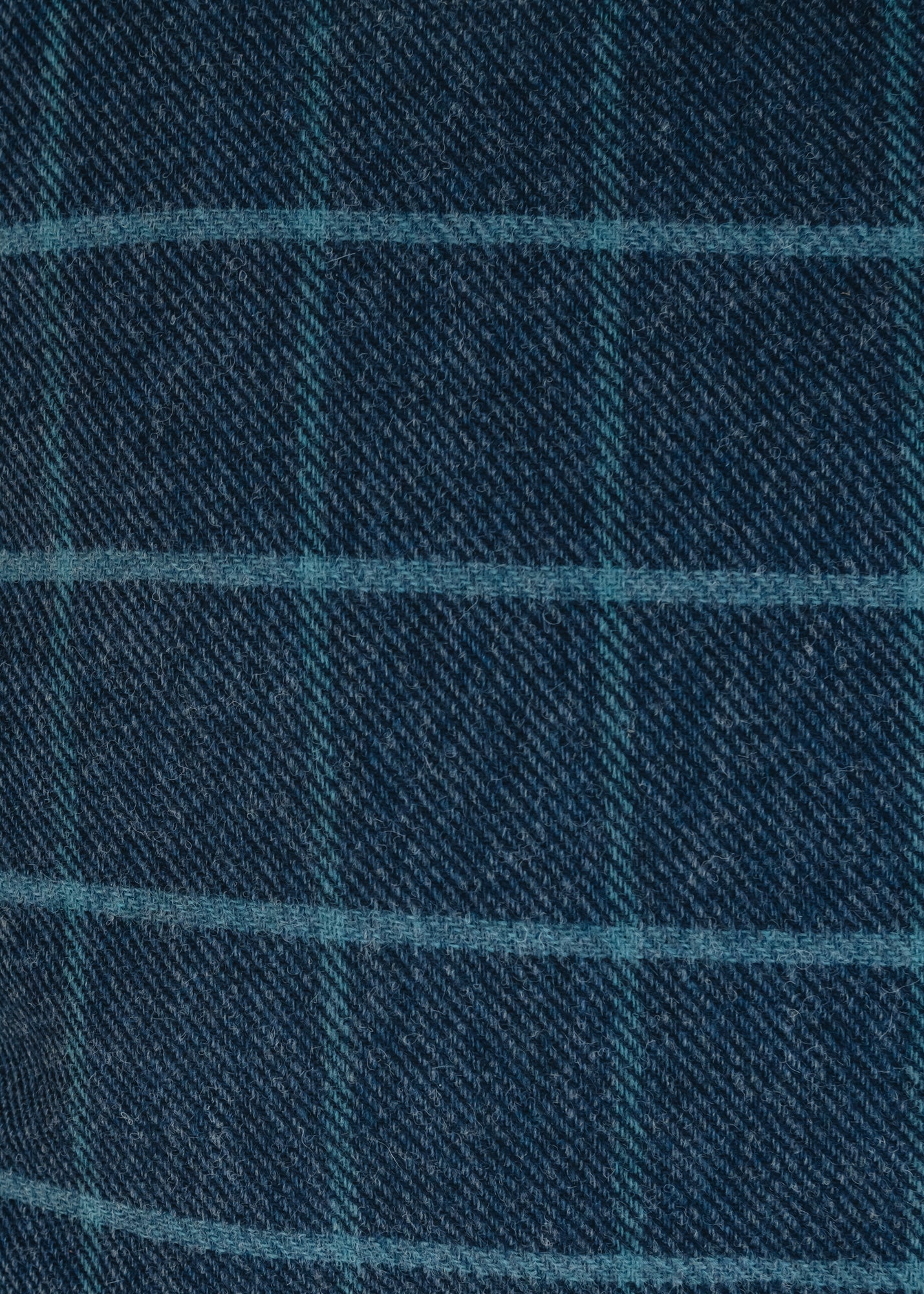 Tweedmill Tweed Small Dog Bed with Suede Base in Navy, 49x72cm
