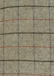 Tweedmill Tweed Small Dog Bed with Suede Base in Light Chocolate, 49x72cm