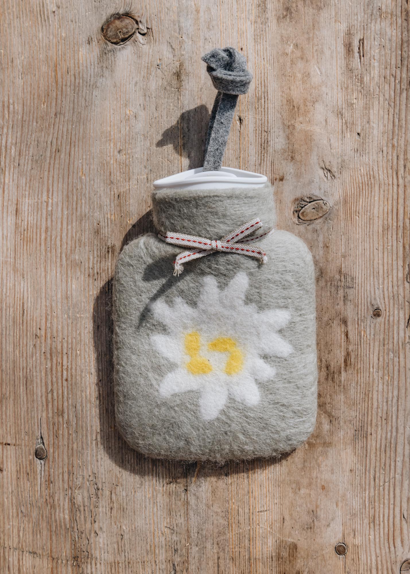 Dorothee Lehnen Small Powdered Jade Edelweiss Hot Water Bottle