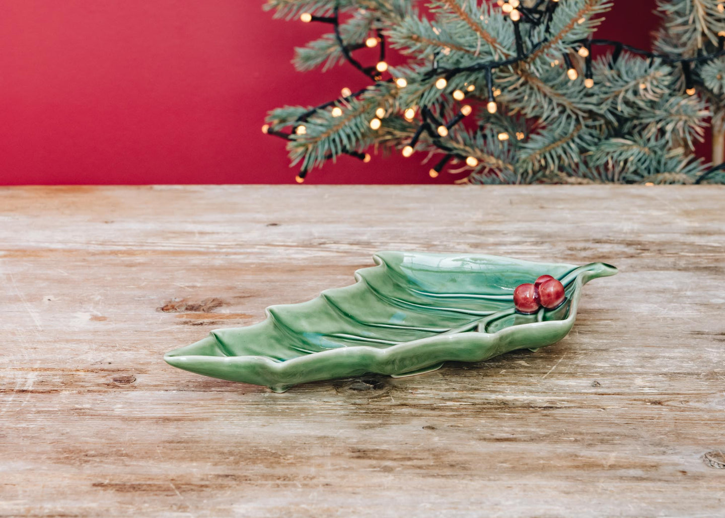 Burford Garden Co. Small Holly Leaf Platter