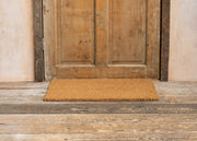 Small Plain Natural Coir Doormat
