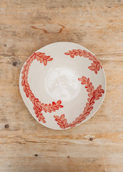 Wonki Ware Small Salad Bowl in Pimento Vine