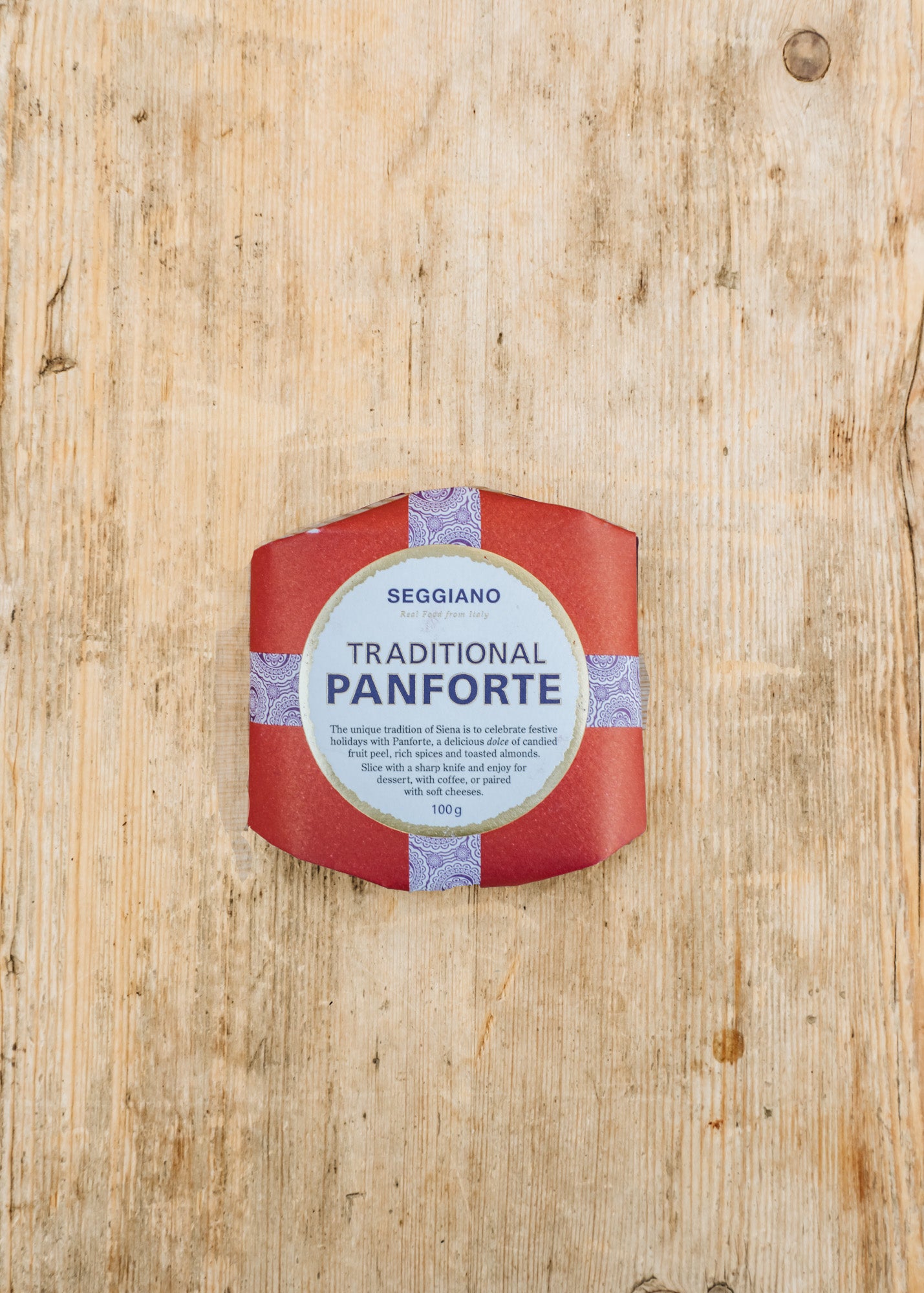 Seggiano Traditional Panforte, 100g – Burford Garden Co.
