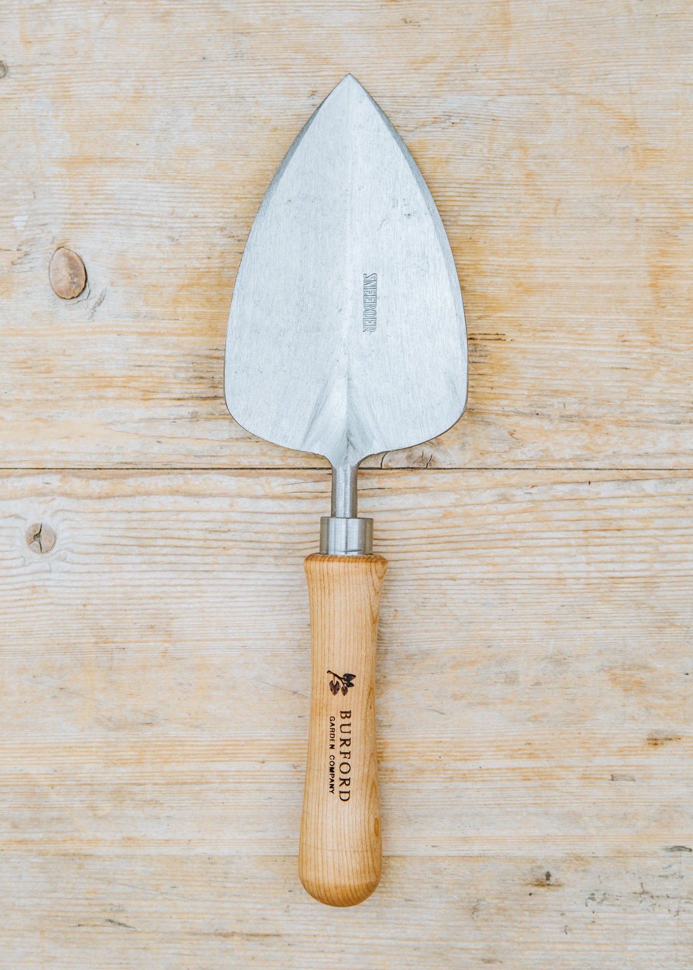 Sneeboer Transplanting Trowel with Cherry Handle