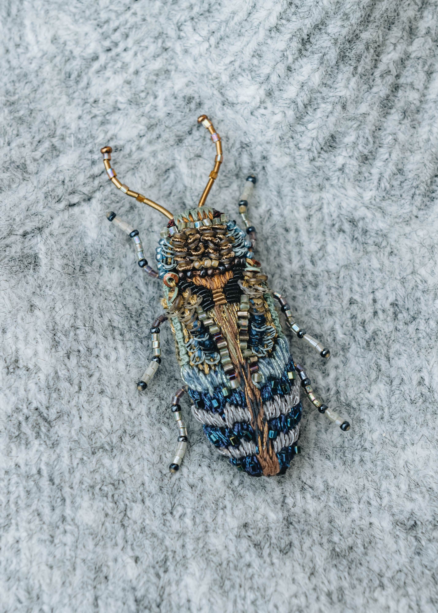 Trovelore Snowdon Beetle Brooch