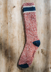 Red Wing Socks in Ragg Wool Red
