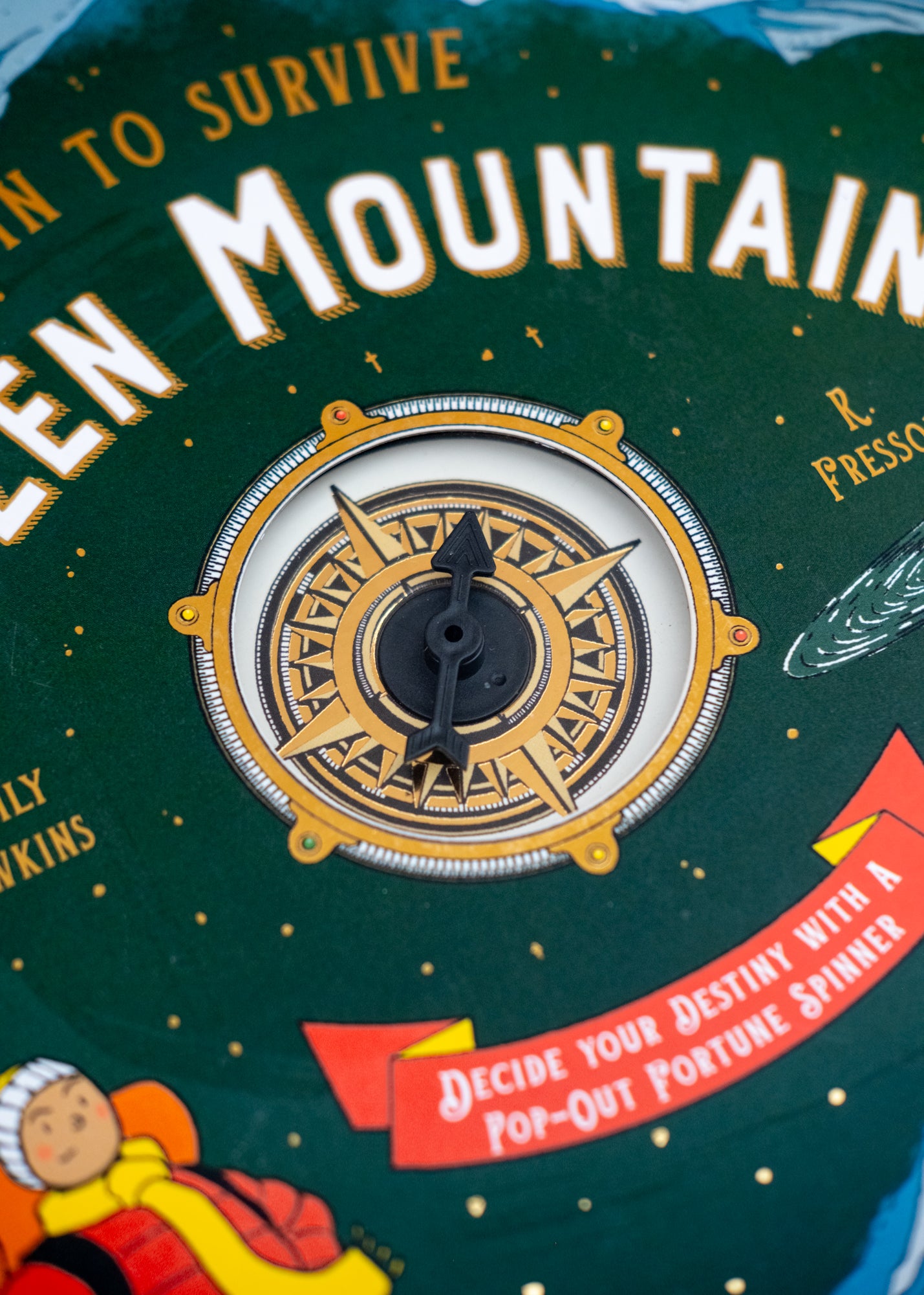 Books Spin to Survive: Frozen Mountain