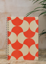 Suck UK Spiral Bound Sketchbook in Semi-Circles