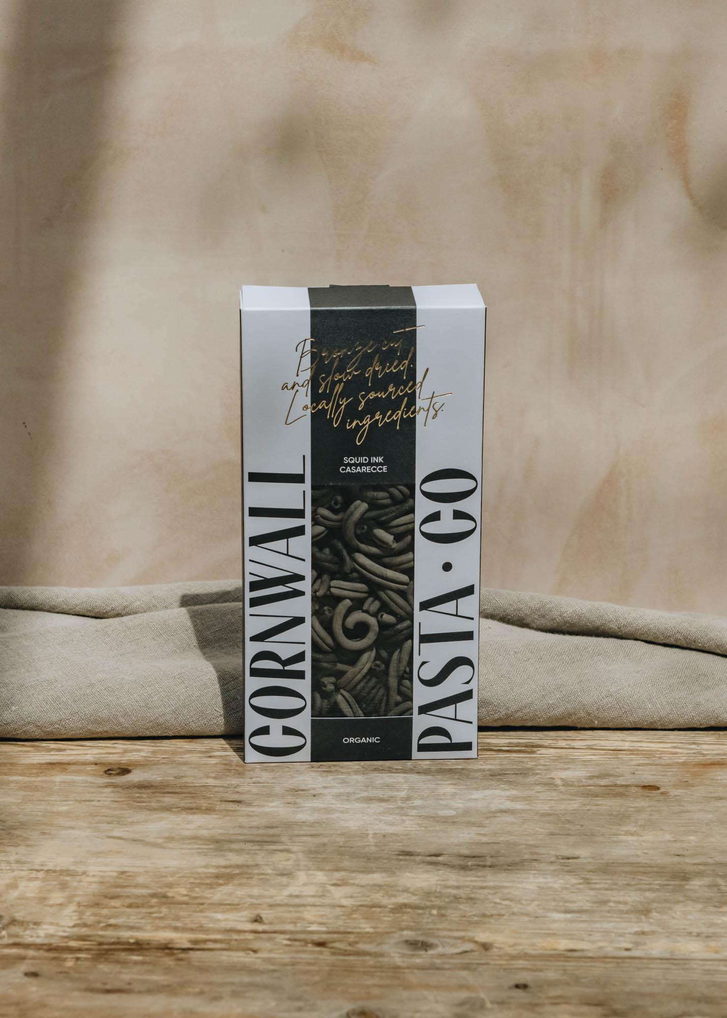 Cornwall Pasta Co. Cornwall Pasta Co. Organic Squid Ink Casarecce