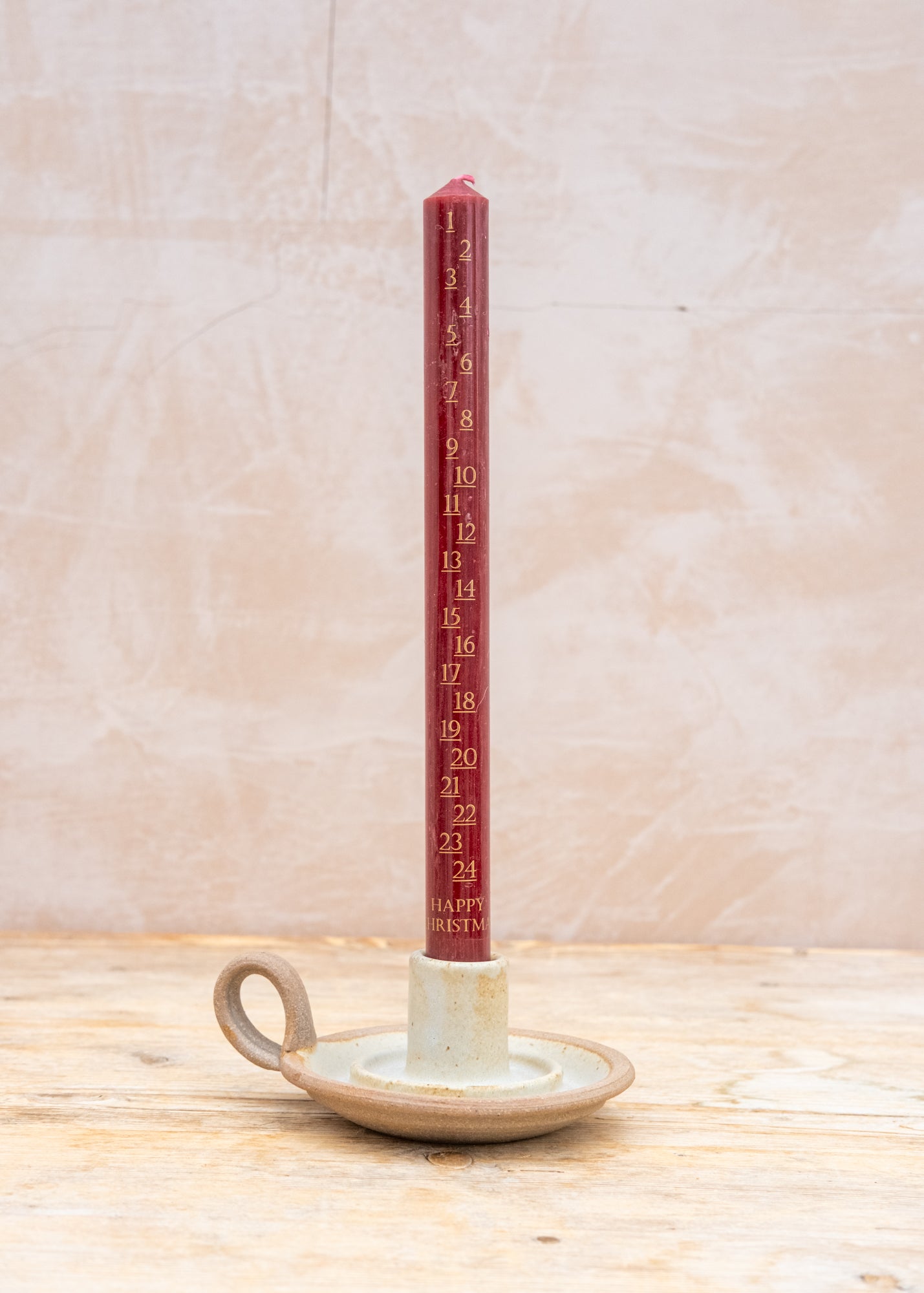 Advent Candle in Red