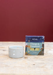 St Eval Christmas Cottage Set in Orange and Cinnamon