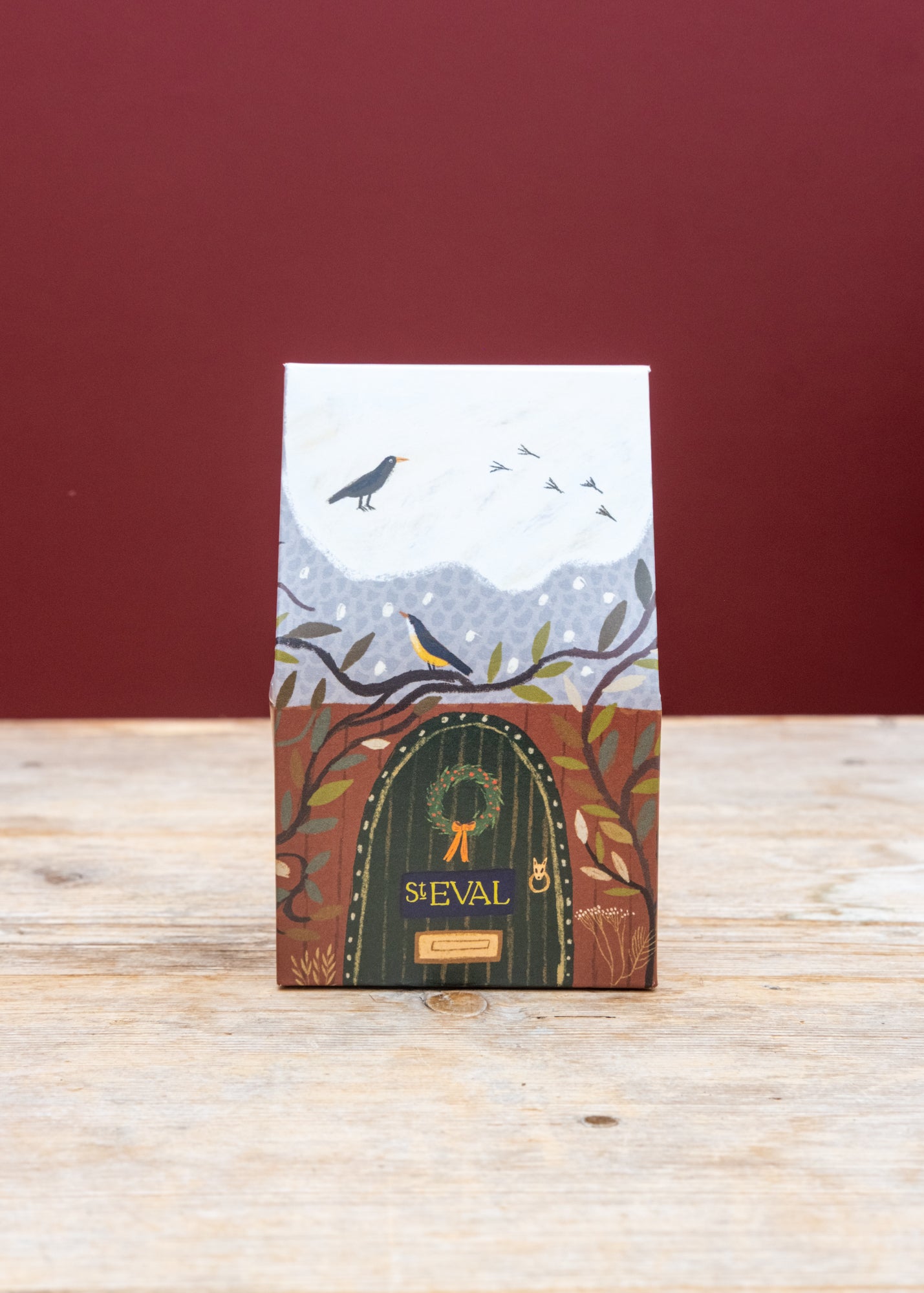 Christmas Cottage Set in Winter Thyme