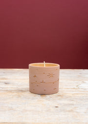 Star Gazy Candle in Winter Thyme
