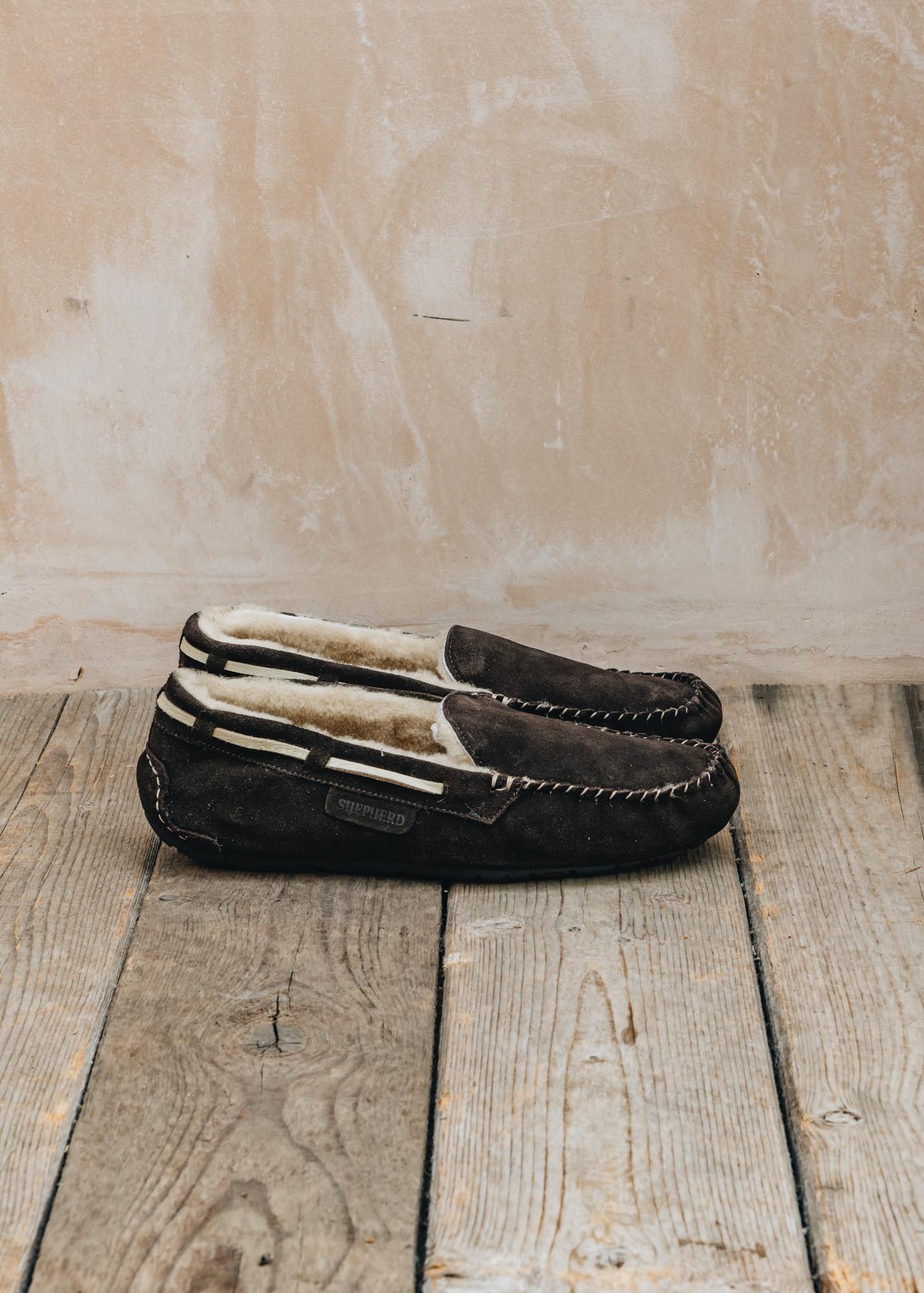 Shepherd of Sweden Men's Steffo Slippers in Moro
