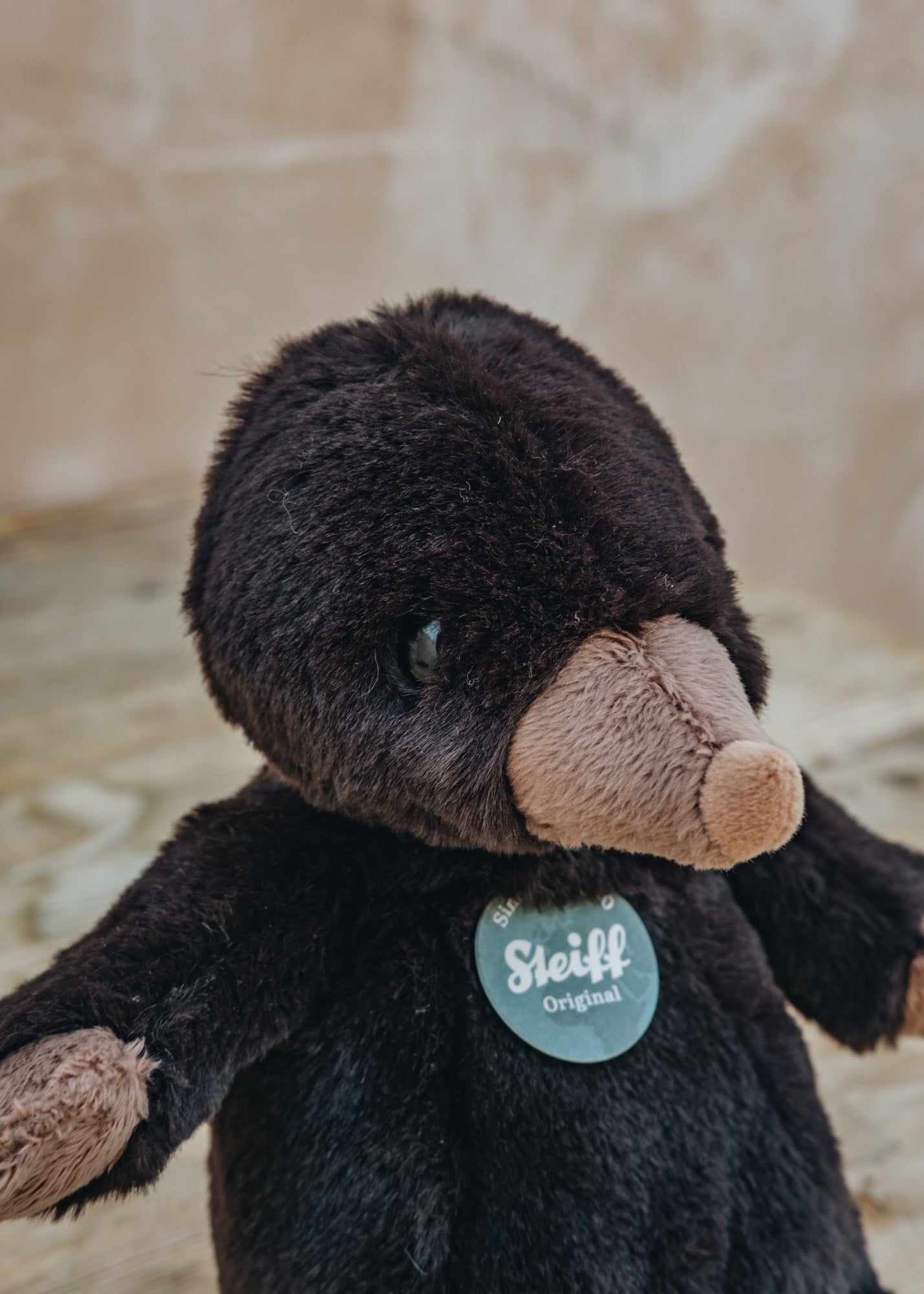 Steiff Diggy Dark Brown Mole