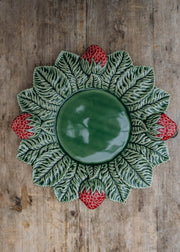 Bordallo Pinheiro Bordallo Pinheiro Strawberry Charger Plate